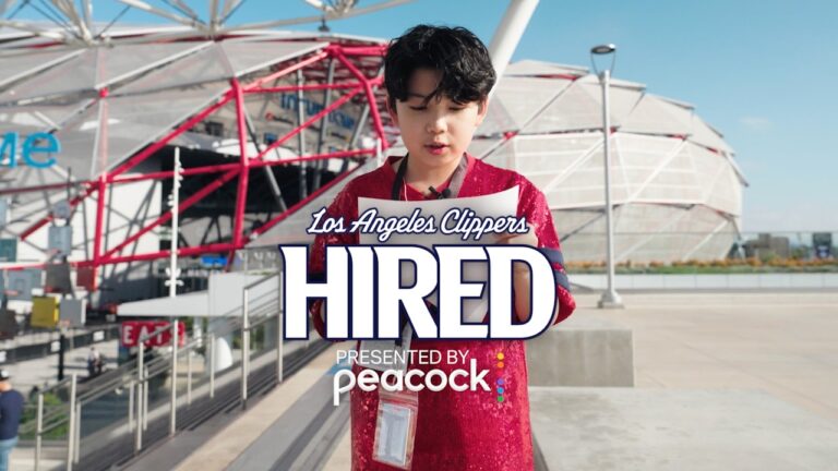 Kid Clipper Joins Clippers As An Announcer LA Clippers Hired presented by Peacock