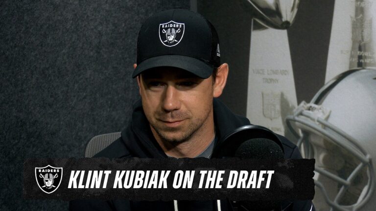 Klint Kubiak on Drafting Fernando Mendoza, Adding Competition on Defense and More