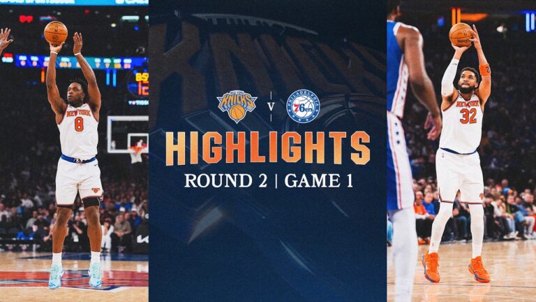 Knicks Dominate Sixers in Game 1 of Eastern Conference Semifinals May 4, 2026