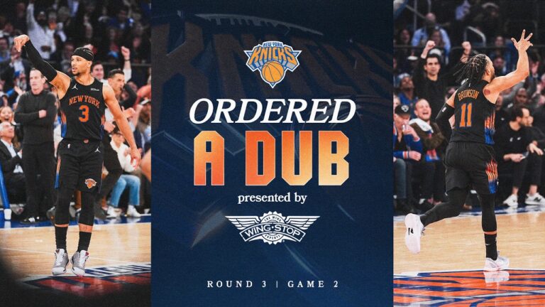 Knicks Go Up 2-0 in the Eastern Conference Finals over Cleveland May 21, 2026