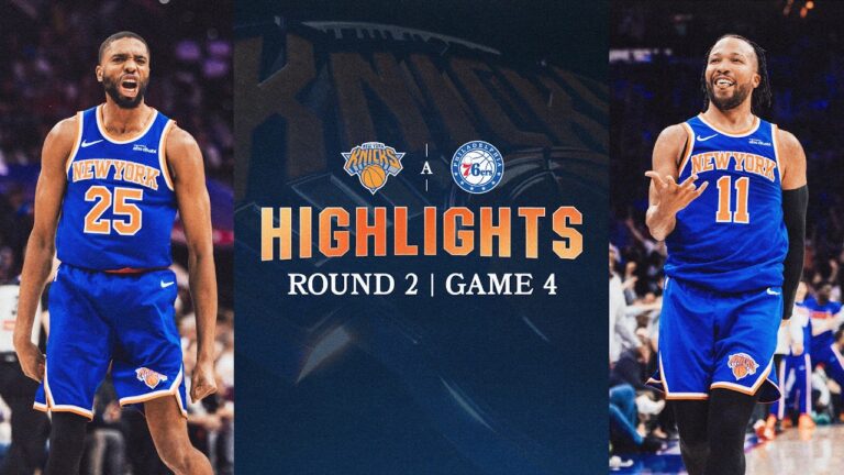 Knicks Take Eastern Conference Semifinals Series in Game 4 on the road in Philly May 10, 2026