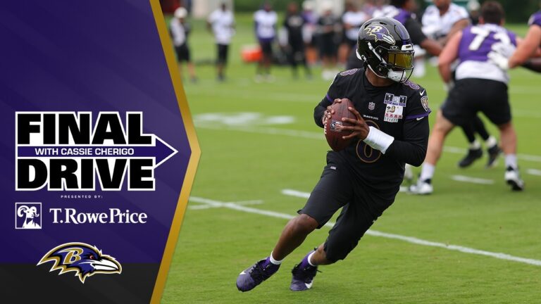 Lamar Jackson Building Rapport at OTAs Baltimore Ravens Final Drive