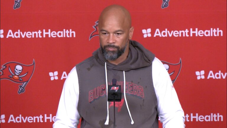 Larry Foote on Rueben Bain Jr.: ‘Going To Be A Star’ Press Conference Tampa Bay Buccaneers
