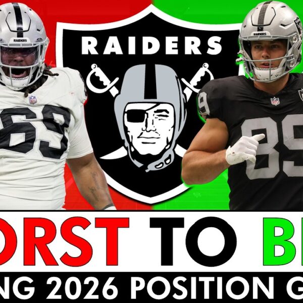 Las Vegas Raiders Roster: Ranking Each Position Group In 2026 Under Klint Kubiak