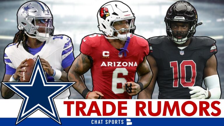 LATEST Dallas Cowboys Trade Rumors Ft. James Conner, Josh Sweat And Joe Milton
