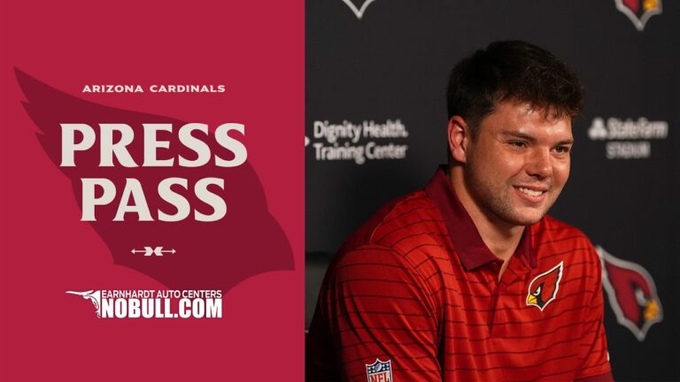 LB Karson Sharar Introductory Press Conference AZ Cardinals