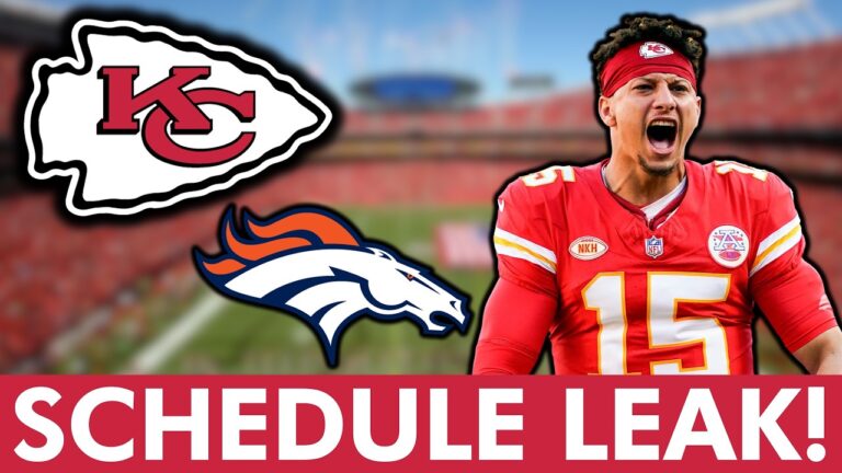 LEAKED: Kansas City Chiefs Week 1 Matchup Has Been Revealed!