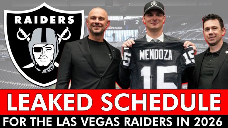 LEAKED: Las Vegas Raiders 2026 Schedule, Opponents & Instant Analysis NFL Schedule Release