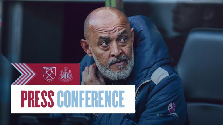 LIVE: Nuno Espírito Santo’s Press Conference West Ham v Leeds