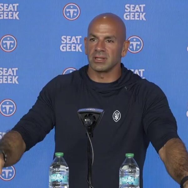 Live Press Conference: 10:15 AM CT: Titans HC Robert Saleh