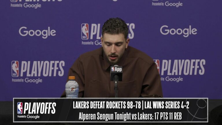 Los Angeles Lakers vs. Houston Rockets Game 6 Postgame Media Availability