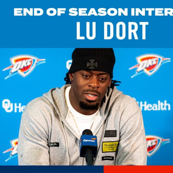 Lu Dort 2025-26 End-of-Season Interviews OKC Thunder