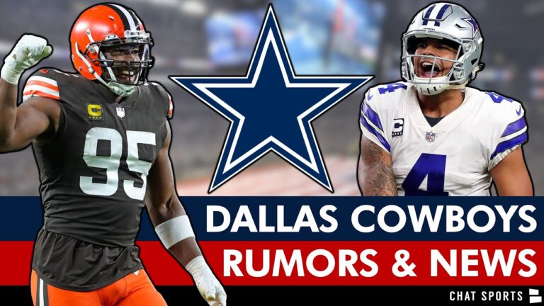 MAJOR Cowboys Rumors On Myles Garrett Trade Cowboys News On Parris Campbell, Preseason Schedule