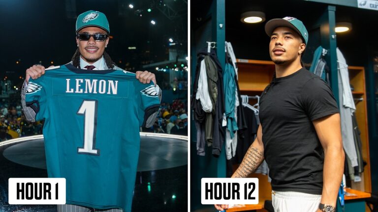 Makai Lemon’s First 24 Hours as an Eagle