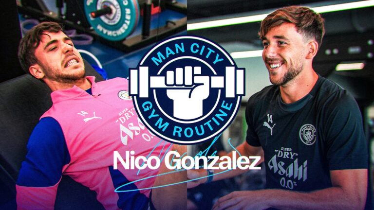 MAN CITY MIDFIELDER WORKOUT with Nico Gonzalez