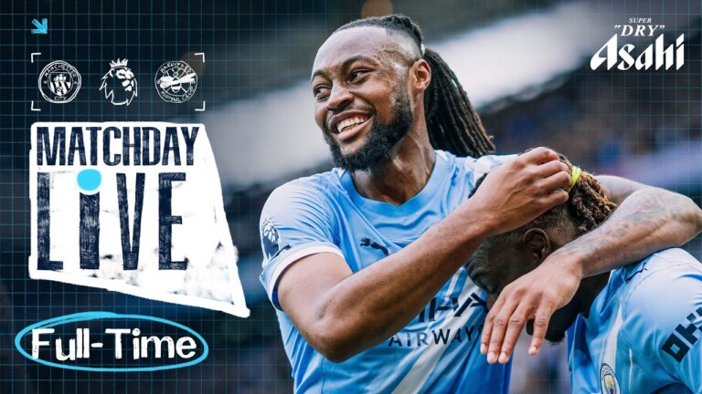 MARMOUSH, HAALAND AND DOKU GIVE CITY THE WIN AT THE ETIHAD! Man City 3-0 Brentford MatchDay Live