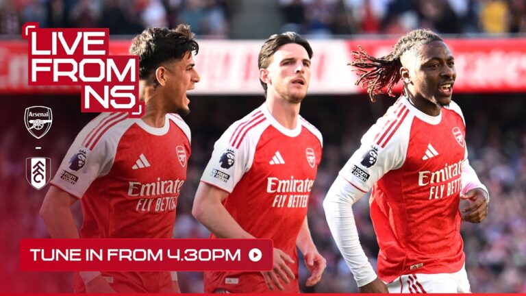 MASSIVE GAME IN STORE Live From N5 Arsenal v Fulham EPL