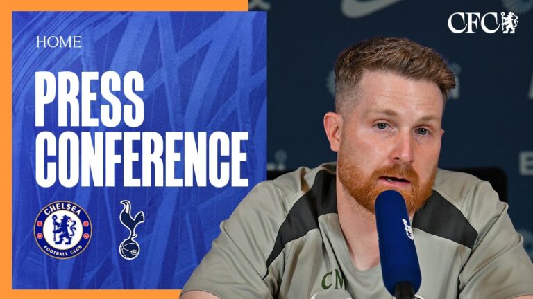 McFarlane Press Conference Chelsea vs Tottenham 18 05 26 Chelsea FC 25 26