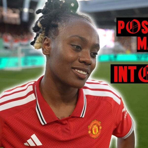 Melvine Malard post-match interview United 8 Spurs 2 World Sevens
