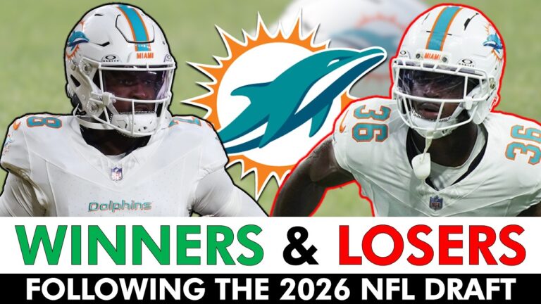 Miami Dolphins Winners & Losers After The 2026 NFL Draft Ft. DeVon Achane & Tyrel Dodson