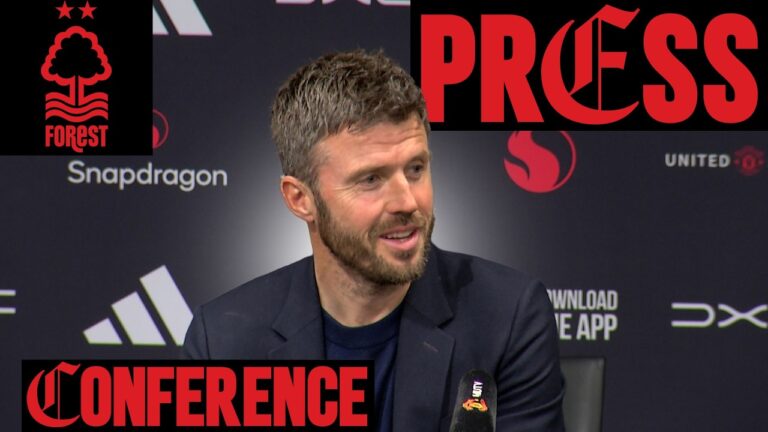 Michael Carrick Post-Nottingham Forest Press Conference