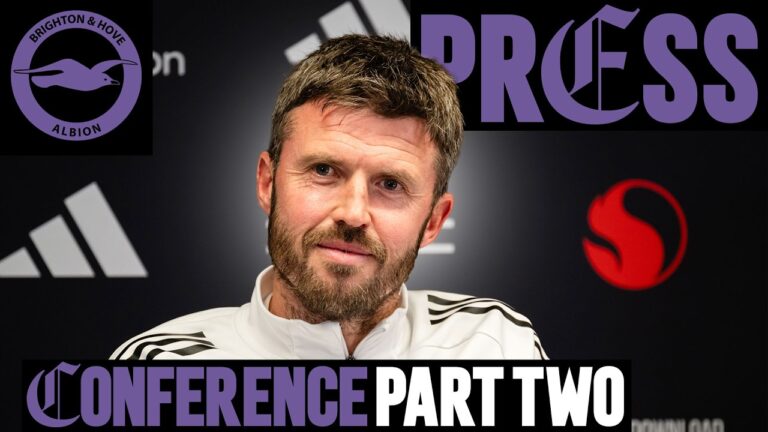 Michael Carrick Pre-Brighton Press Conference: Part Two