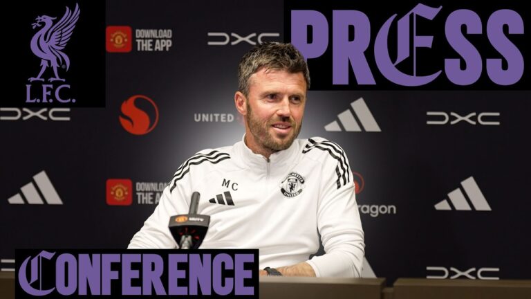 Michael Carrick Pre-Liverpool Press Conference