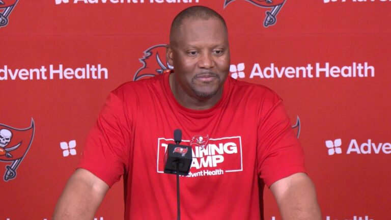 Mike Caldwell on Josiah Trotter: There is No Ceiling Press Conference Tampa Bay Buccaneers