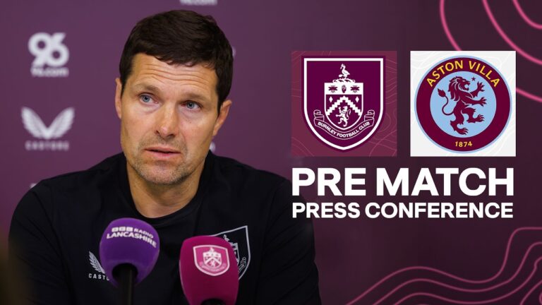 Mike Jackson On Villa Home Clash PRESS Burnley v Aston Villa