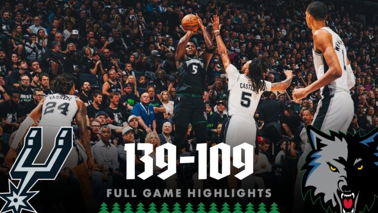 Minnesota Timberwolves Fall To The San Antonio Spurs In Round 2 (139-109) 5.15.26