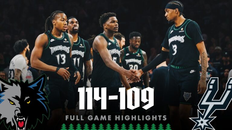 Minnesota Timberwolves Tie The Series Vs The San Antonio Spurs (114-109) 05.10.26