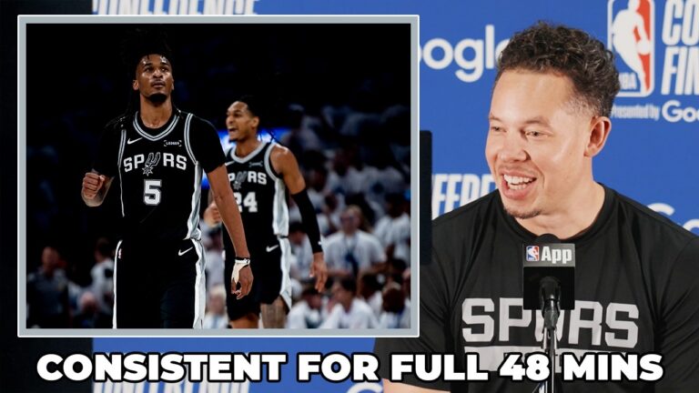 Mitch Johnson on Spurs Being Consistent for Full 48 Minutes in Game 6 of Western Conference Finals
