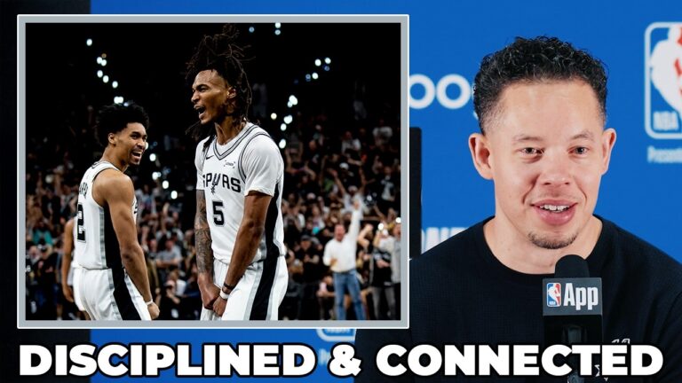 Mitch Johnson on Spurs Being More Disciplined and Connected in Game 4 Win vs. OKC