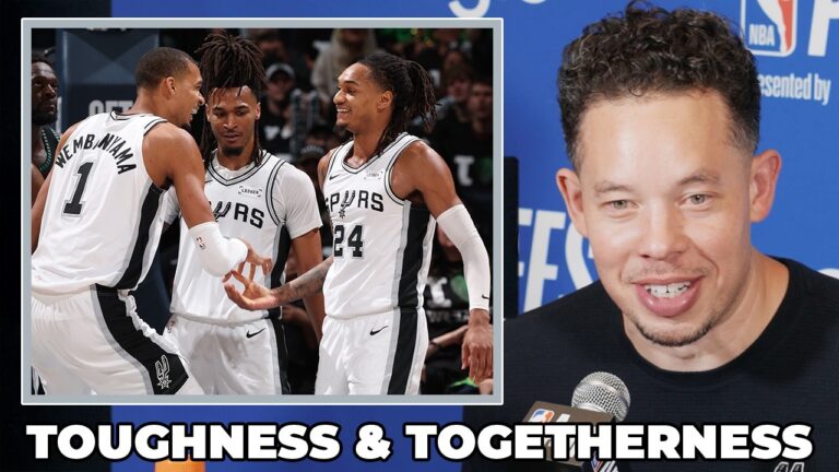 Mitch Johnson on Spurs Continuing to Show Growth After Taking 2-1 Series Lead in Minnesota