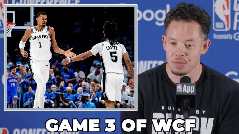 Mitch Johnson on Spurs Strategy Heading Into Game 3 of Western Conference Finals