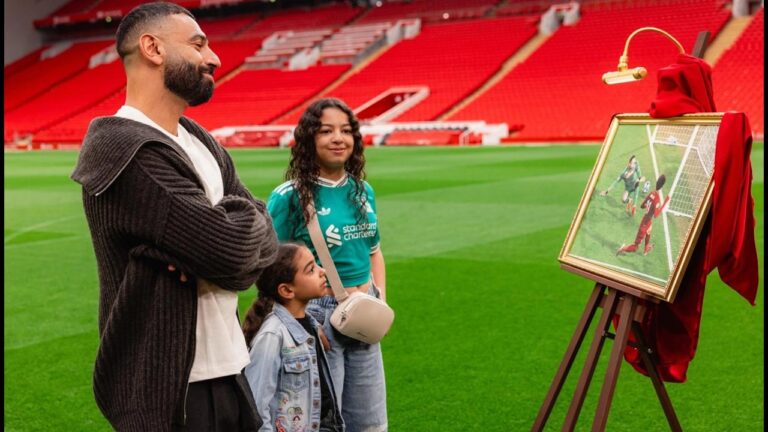 Mo Salah’s Anfield Farewell with Makka & Kayan ‘It will always be the Reds’