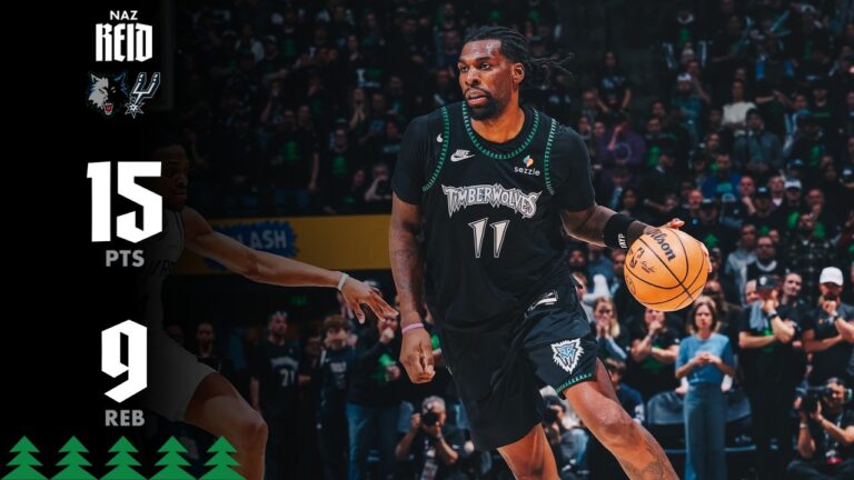 Naz Reid Is A Spark Off The Bench With 15 Points Vs The San Antonio Spurs 05.10.26