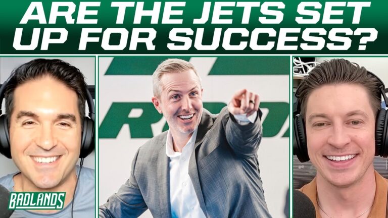 New York Jets Record Predictions & Cade Klubnik Film Room (FULL BADLANDS)