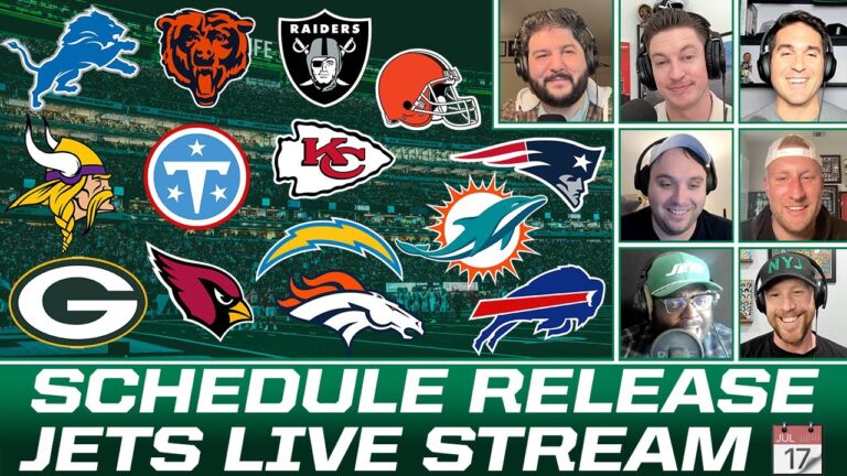 New York JETS Schedule Release REACTION (BADLANDS LIVE!)