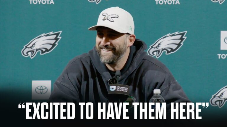 Nick Sirianni on Rookies at Mini Camp