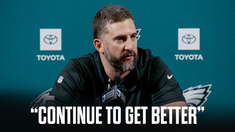 Nick Sirianni On Team’s Progression Through OTAs