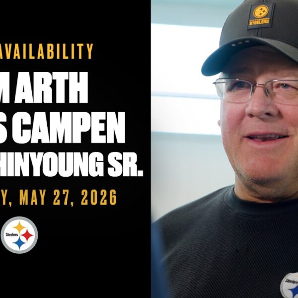 Offensive Coaches Media Availability (May 27) Pittsburgh Steelers