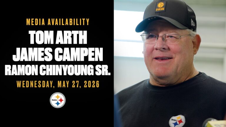 Offensive Coaches Media Availability (May 27) Pittsburgh Steelers