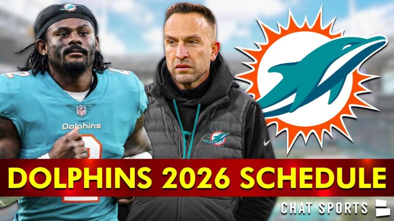 OFFICIAL Miami Dolphins 2026 Schedule