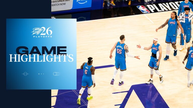 OKC Thunder at Los Angeles Lakers Playoffs WCS Game 4 Game Highlights May 11, 2026