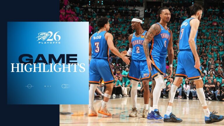OKC Thunder at San Antonio Spurs Playoffs WCF Game 3 Game Highlights May 22, 2026