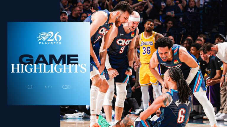 OKC Thunder vs Los Angeles Lakers Playoffs WCS Game 2 Game Highlights May 7, 2026