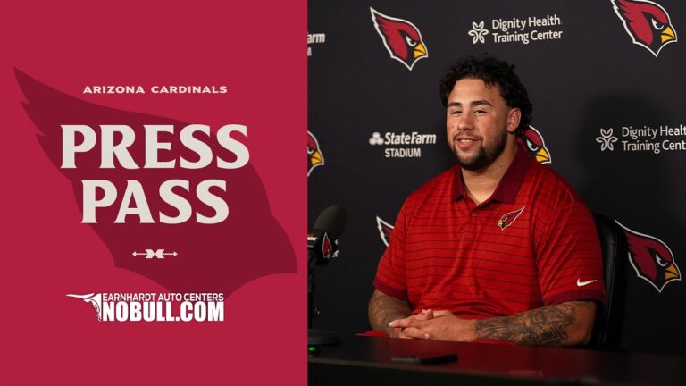 OL Chase Bisontis Introductory Press Conference Arizona Cardinals 2026