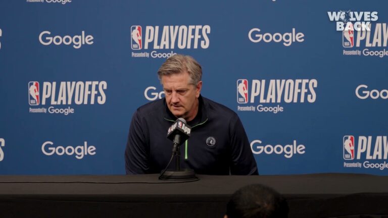 Our Back’s Against The Wall, So We’ll Give It Our All. Chris Finch Media Availability 05.15.26