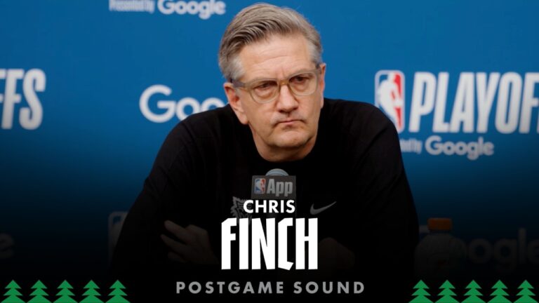 Our Guys Took This Series Personal And Delivered. Chris Finch Postgame Sound 04.30.26
